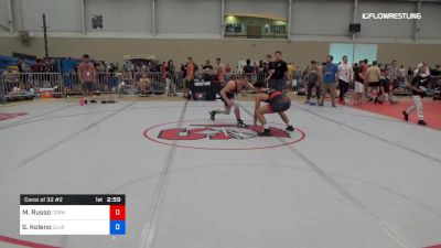 65 kg Consi Of 32 #2 - Mike Russo, Cornell vs Seth Koleno, Clarion RTC