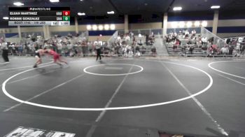 109 lbs Round Of 16 - Elijah Martinez, Gold Rush Wr Ac vs Robbie Gonzalez, Savage House WC
