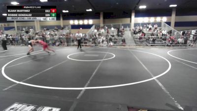 109 lbs Round Of 16 - Elijah Martinez, Gold Rush Wr Ac vs Robbie Gonzalez, Savage House WC
