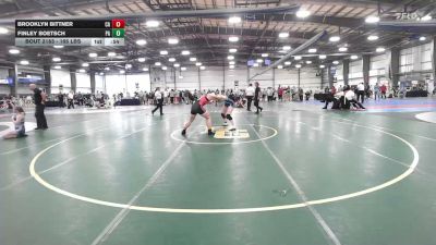 165 lbs Consi Of 16 #2 - Brooklyn Bittner, CA vs Finley Boetsch, PA