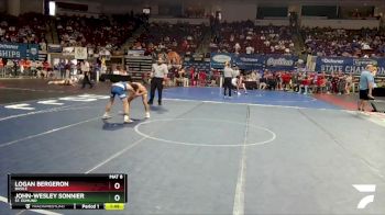 D 3 106 lbs Quarterfinal - Logan Bergeron, Basile vs John-Wesley Sonnier, St. Edmund