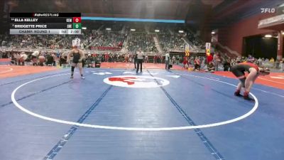 170 lbs Champ. Round 1 - Bridgette Price, Sheridan vs Ella Kelley, Kemmerer