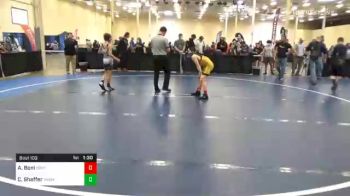 82 lbs Quarterfinal - Antonio Boni, Central Valley vs Camron Shaffer, Washington