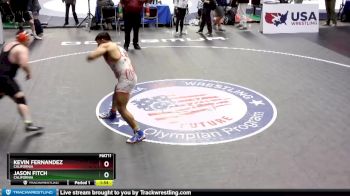 92 lbs Quarterfinal - Kevin Fernandez, California vs Jason Fitch, California