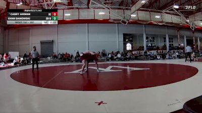 197 lbs Quarterfinal - Casey Aikman, North Central vs Evan Danowski, Wisconsin-Whitewater