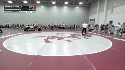 56 lbs Rr Rnd 2 - Dominic Paparello, CTWHALE Narwhal - EL vs Jameson Trausch, ELITE NJ BLUE - EL