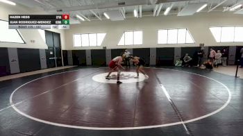 157 lbs Cons. Round 1 - Juan Rodriguez-Mendez, Kelly Walsh vs Hazen Hess, Star Valley