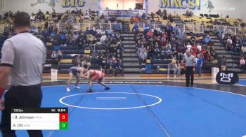 132 lbs Consolation - Brayden Johnson, Parkersburg South-WV vs Amonn Ohl, Saint Joe's Academy