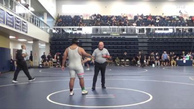 285 lbs Champ. Round 2 - Knolin Callender, College Of The Redwoods vs Jonathan Garcia, Bakersfield