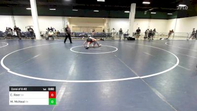 95 lbs Consi Of 8 #2 - Cohen Reer, OH vs Mikey McNeal, PA