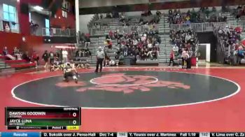 126 lbs Semifinal - Jayce Luna, Bettendorf vs Dawson Goodwin, Ottumwa