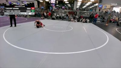 132 lbs Quarterfinal - Tiger Ruiz, NB Elite Wrestling Club vs Jayden Ramirez, Dumas Wrestling