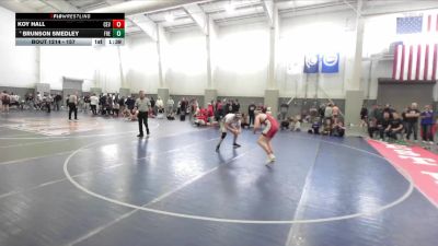 157 lbs Quarterfinal - Koy Hall, Cedar Valley vs Brunson Smedley, Fremont