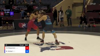 67 lbs Champ. Round 2 - David Stepanian, New York Athletic Club vs Max Schierl, NMU-National Training Center