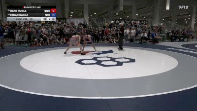 70 lbs Cons. Round 3 - Dean Noble, Western Colorado Wrestling Club vs Ethan Basile, Panther Wrestling Club RTC
