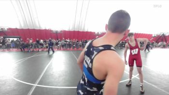 138 lbs Champ. Round 2 - Carson Bassett, Excel Wrestling vs Rylan Mlsna, Sarbacker Wrestling Academy