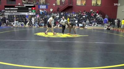149 lbs Cons. Round 3 - Noah Gregory, Southeastern vs Talon Haynes, USF