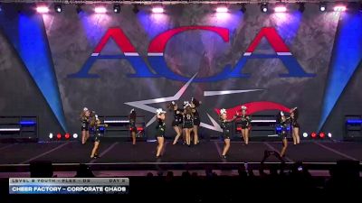 Cheer Factory - Corporate Chaos [2026 L2 Youth - Flex - D2 Day 2] 2026 ACA Grand Nationals