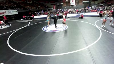 135 lbs Marley Nelson, OCWA - Orange County Wrestling Association vs Brooklyn Weimer, KCWA - Kern County Wrestling Association