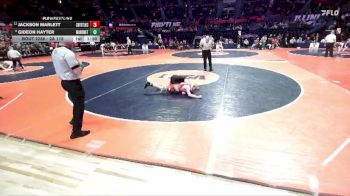 2A 113 lbs Cons. Round 3 - Jackson Marlett, Crystal Lake (Central) vs Gideon Hayter, Mahomet (M.-Seymour)