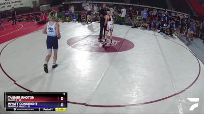 106 lbs Semis & Wb (16 Team) - Tanner Rhoton, Alaska 1 vs Wyatt Conkright, Temecula Valley