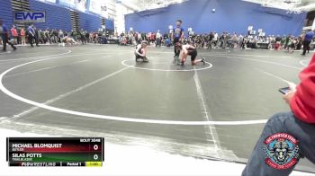 110 lbs Round 3 - Silas Potts, Trailblazer vs Michael Blomquist, Butler