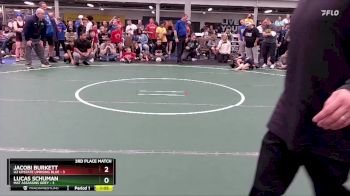 56 lbs Placement (4 Team) - Lucas Schuman, Mat Assassins Grey vs Jacobi Burkett, U2 Upstate Uprising Blue
