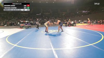 3A Boys 285 lbs Cons. Round 2 - Braiden Agnes, Elmira Boys vs Treyson Cooper, Sutherlin Boys