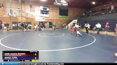 125 lbs Round 2 - Jaime Acosta-Romero, Bonneville Wrestling Club vs Rowdy Conn, Hawk Wrestling Club