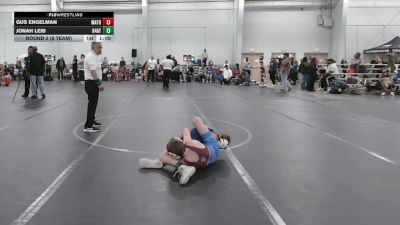 80 lbs Round 2 (8 Team) - Gus Engelman, Mat Assassins Black vs Jonah Leib, 84 Athletes