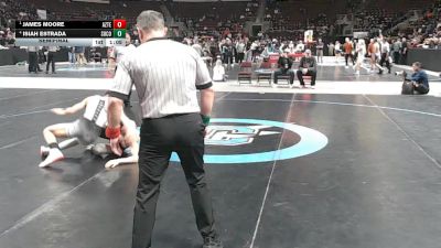 4A 126 lbs Semifinal - James Moore, Aztec vs Isiah Estrada, Socorro