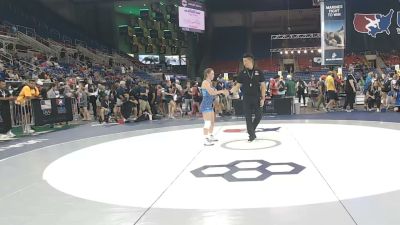 120 lbs Champ. Rd Of 128 - Rio Rening, California vs Kylie Keach, Texas