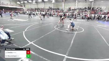 130 lbs Quarterfinal - Jaxon Owsley, Monte Vista Takedown Club vs Owen Mccutcheon, Rio Rancho High School