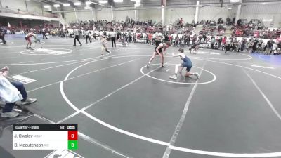 130 lbs Quarterfinal - Jaxon Owsley, Monte Vista Takedown Club vs Owen Mccutcheon, Rio Rancho High School