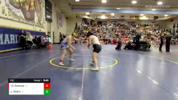 170 lbs Cons. Round 3 - Suhela Sawaya, Valencia vs Jenae Acero, San Dimas