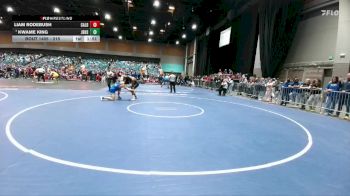 215 lbs Champ. Round 3 - Kwame King, Jesse Bethel vs Liam Rodebush, Caldwell