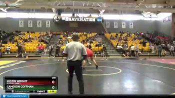 285 lbs Quarterfinal - Cameron Coffman, Lander vs Justin Wright, Belmont Abbey