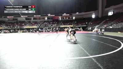 174 lbs Consi Of 8 #1 - Hunter Thompson, Ferrum College (NCAA) vs Alexander Gamble-Williams, Williamson College Of The Trades