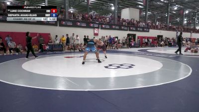92 kg Champ. Rd Of 32 - Luke Cochran, Chippewa Wrestling Club vs Sepanta Ahanj-Elias, DMV RTC
