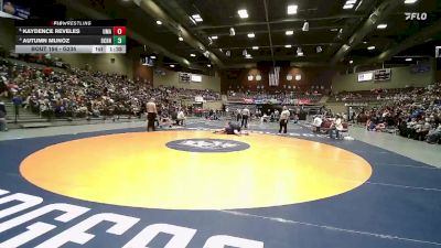 Quarterfinal - Kaydence Reveles, Utah Military Academy vs Autumn Munoz, Duchesne