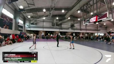 126 lbs Champ. Round 1 - Joey Cimino, Righteous Wrestling Club vs Isaiah Maldonado, Texasports Wrestling