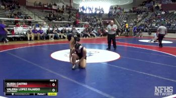 6A 170 lbs Quarterfinal - Valeria Lopez Fajardo, Southwest vs Alissa Castro, Fayetteville