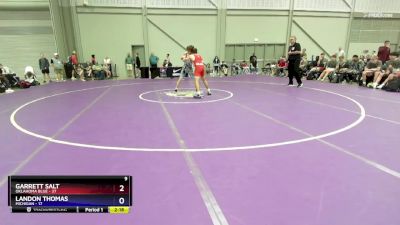 144 lbs 2nd Place Match (16 Team) - Garrett Salt, Oklahoma Blue vs Landon Thomas, Michigan