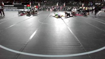 120 lbs Round Of 32 - Chase Baker, Pennsville vs Mario Di Bartolo, Mainland
