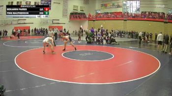 190 lbs Champ. Round 1 - Benjamin Parris, Capital vs Finn Macpherson, Bend
