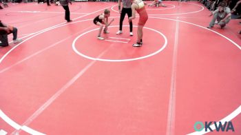 80-86 lbs Rr Rnd 2 - Cael Holcomb, Pawhuska Elks Takedown vs Jaden Hazard, Tonkawa Takedown Club