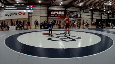87 kg Quarters - Jared Thiry, Jackrabbit Wrestling Club vs Keenan Wyatt, Knights RTC