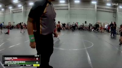 76 lbs Round 2 (8 Team) - Parker Topa, CTWHALE vs Griffin Doroshenko, Mat Assassins Red