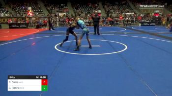 84 lbs Consolation - Gage Bush, Team Haysville WC vs Colton Roark, Renegade