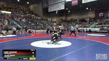 6A 165 lbs Quarterfinal - Cory Vazquez, Bentonville vs Jalen Waits, Southwest